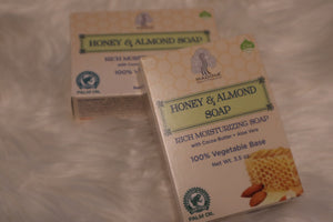 Honey and almond soap